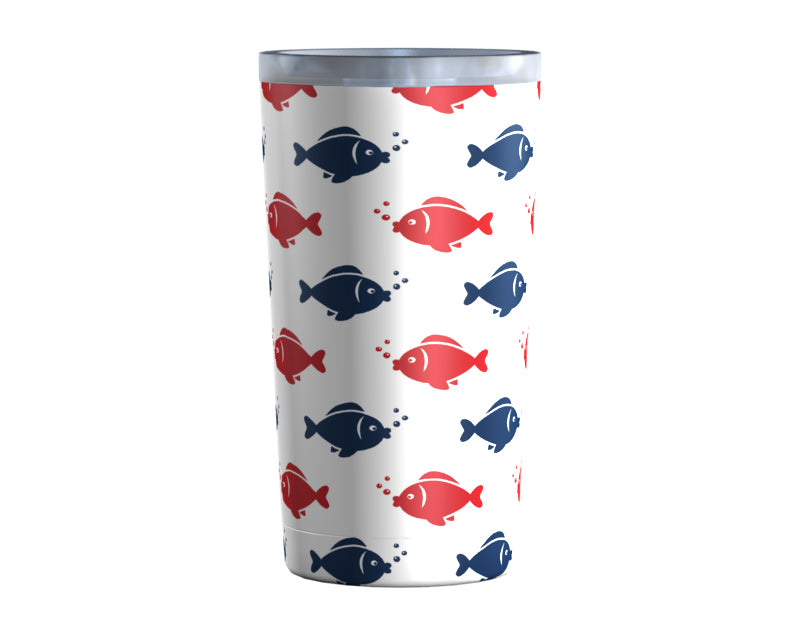Fish Step Red Navy