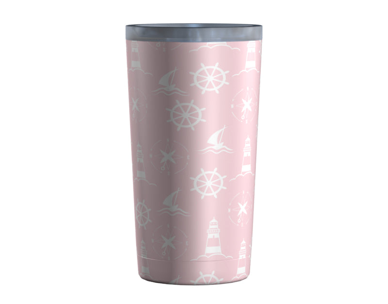 Nautical Step White Pink