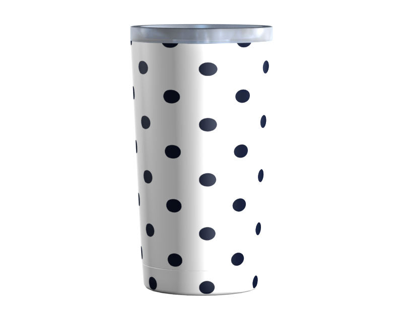 Yacht Club Polka Dot White
