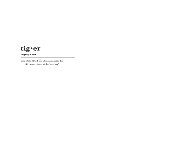 Clemson Tiger Defined